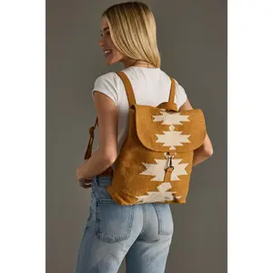 Camel & Cream Western Backpack