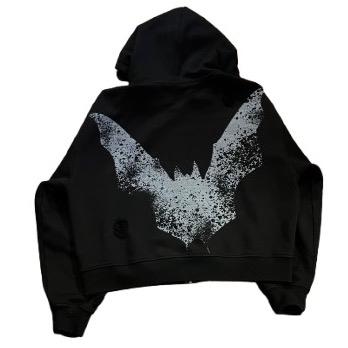 ByVirtue Black Love Stories Hoodie If I Was Perfect Collection Unisex Sweatshirts with Unique Lip Design - Top