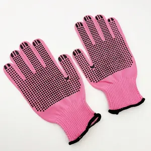 Thickened Hair Styling Comb Set, Silicone Beaded Curling Iron & Straightener, Heat Resistant Gloves Included, Professional Salon Quality