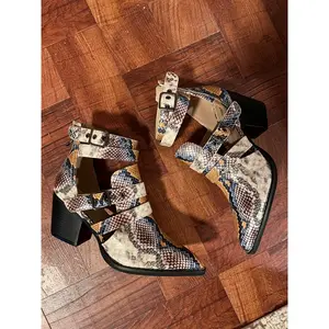 LeAnn Snake Bootie