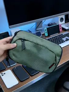 Hard Shell Digital Storage Bag, Portable Data Cable Power Device Protection, Travel Backpack, Crossbody, Shoulder, Handheld, Office, Commute, Business