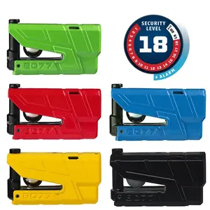 ABUS Granit Detecto XPlus 8077 Motorcycle Brake Disc Alarm with 100db Alarm Heavy Duty Anti-Theft Brake Lock