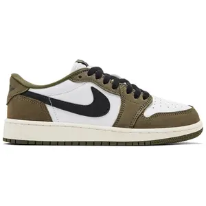 Air Jordan 1 Low GS 'Medium Olive'