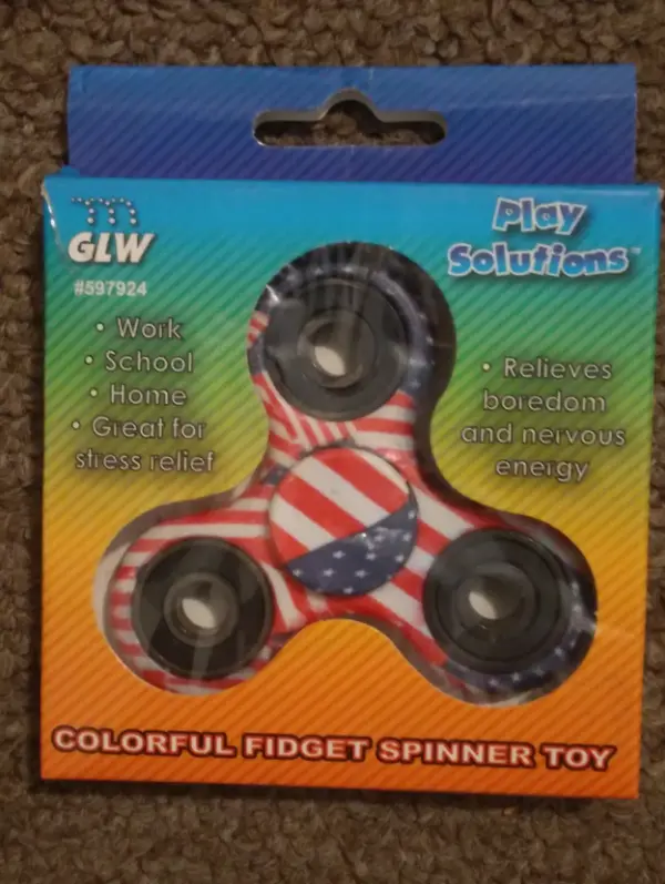 American Flag Figdet Spinner