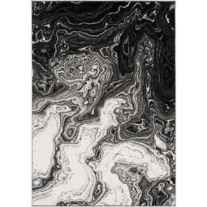 Nuevo Black Marble Carpet - Clearance