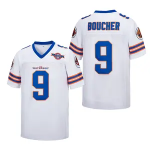 Men’s #9 Retro Football Jersey, Orange/Black/White, Breathable Mesh Sports Uniform for Game Day & Streetwear