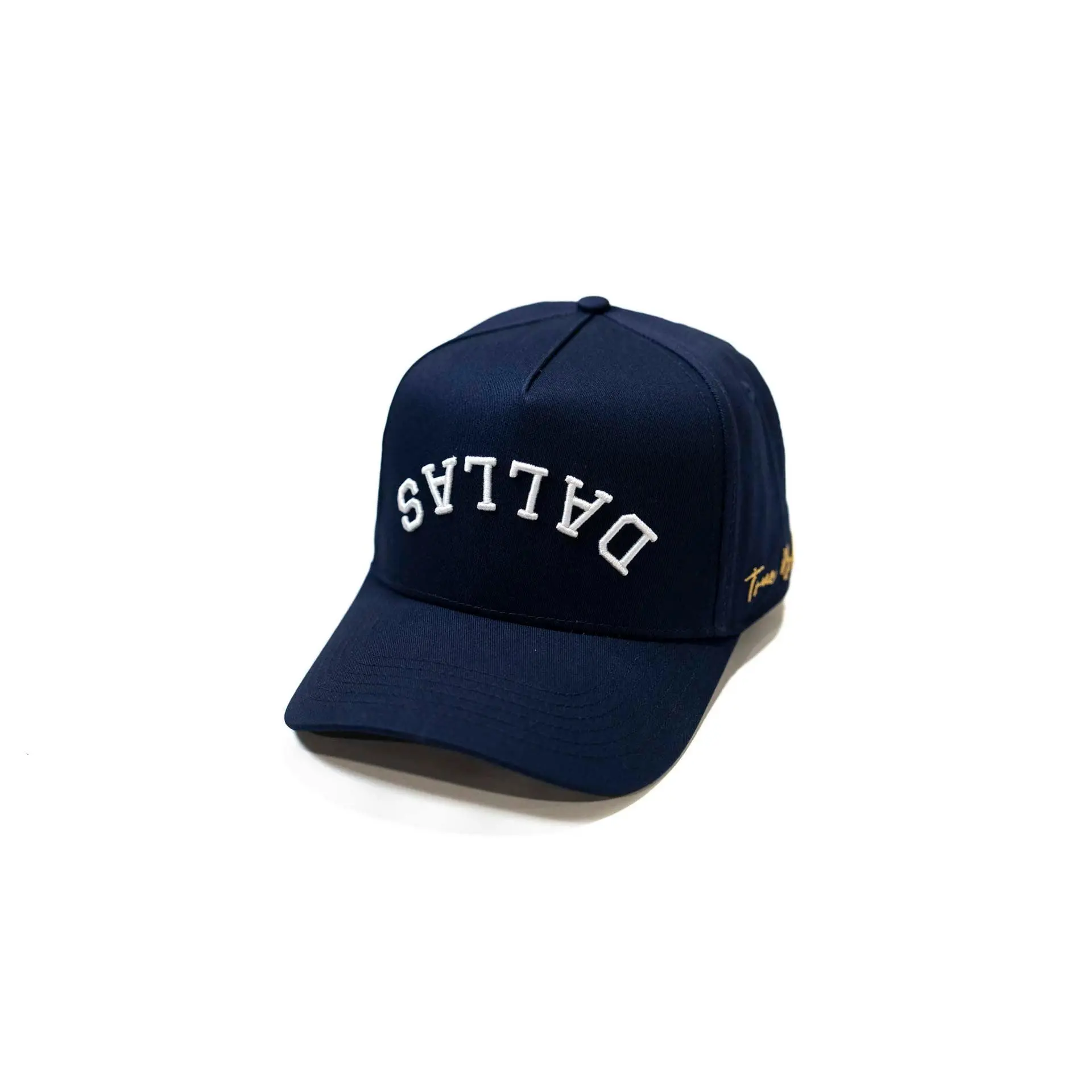 Upside Down Dallas Snapback - NAVY