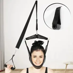 Cervical Neck Traction Hanging Device Soft Neck Stretching Belt Pain Relief Medical Neck Orthosis Traction Frame Adjustable