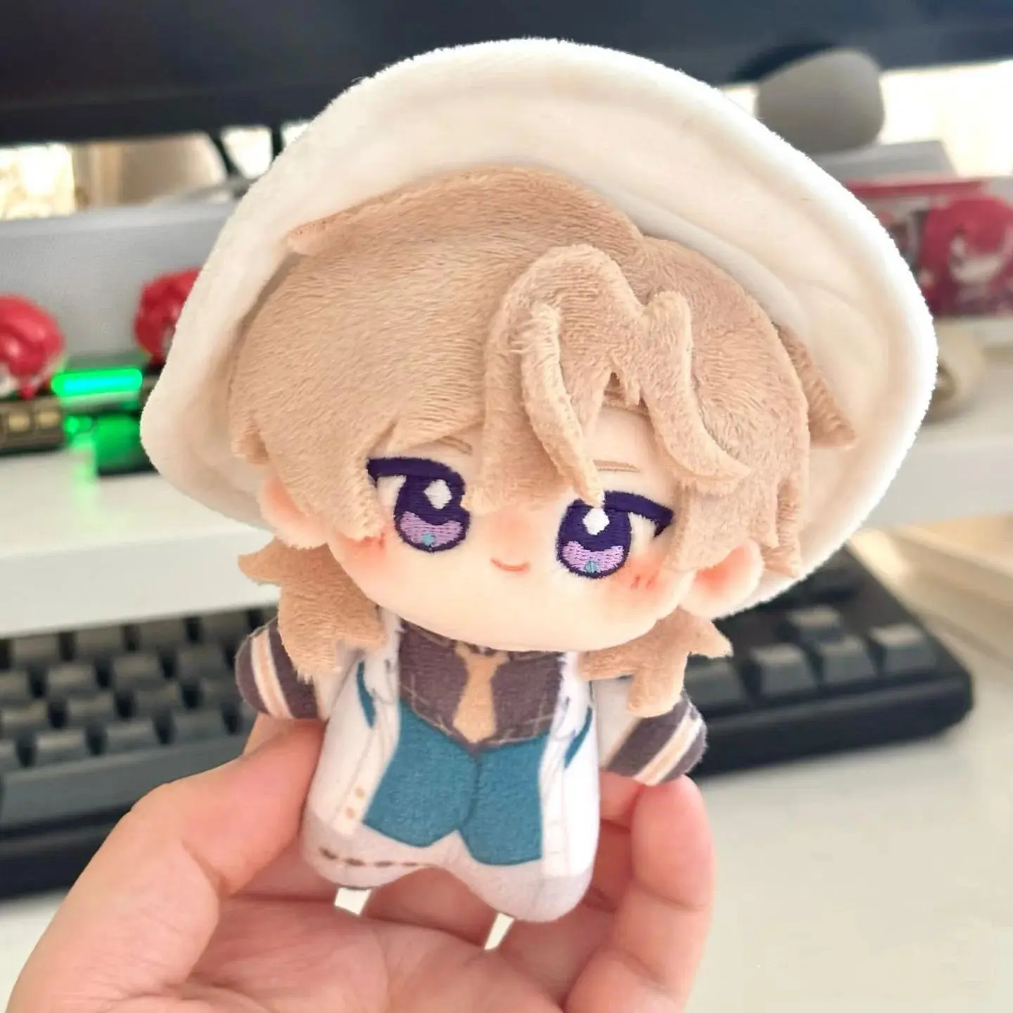 10cm Game Honkai：Star Rail Plush Phainon Mydei Aventurine Dr. Ratio Blade Cotton Doll Cosplay Plush Kawaii Stuffed Dolls Toy