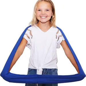 Sensory Movement Bouncyband, Elastic Band Focus Tool, Children Resistance Band, Silent Sensory Tool, Stress Relief, Exercise Creativity, Workout Bands, Workout Accessories