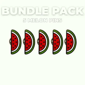 5 Melon Pins Bundle Pack
