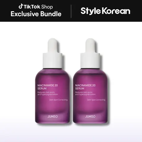 [Jumiso] Niacinamide 20% Serum 40ml DUO - Korean Skincare with Niacinamide, Reducing Pigmentation & Even Skin Tone