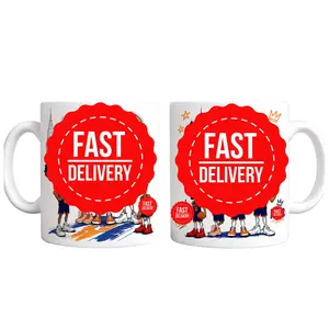 11oz 15oz Ceramic Mug, Gift for Basketball Fans, Coffee Mug with Cartoon Player Prints, Mug for Sports Lovers.