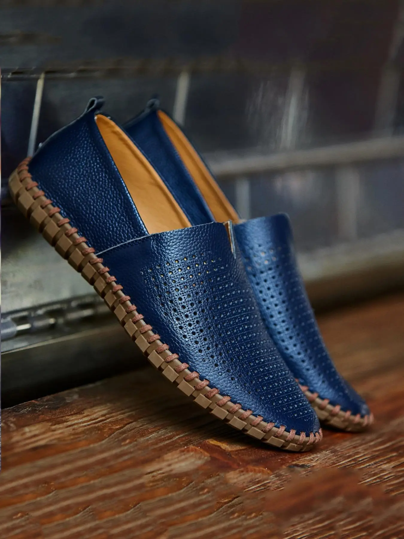 Men's Casual Plain Color Slip-on Low Top Affordable Loafers, Fashionable Round Toe Flat Shoes for Daily Wear, Lightweight Breathable Comfortable Shoes for Men