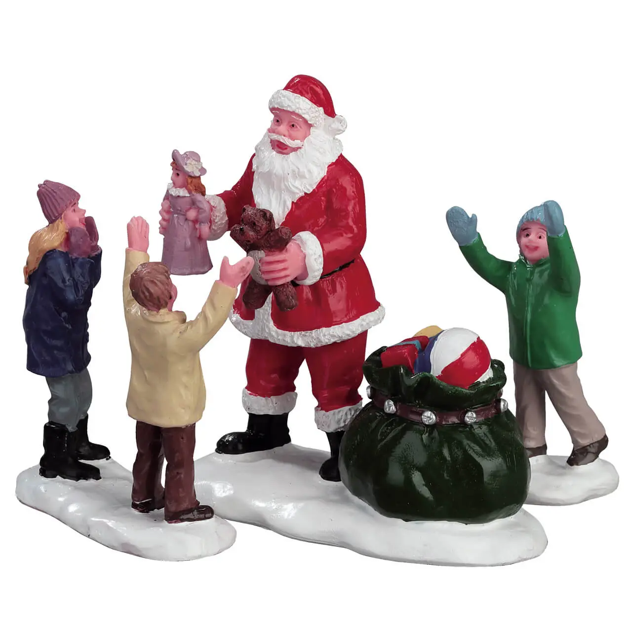 Lemax It’s Santa! Figurines Set of 3 #52318