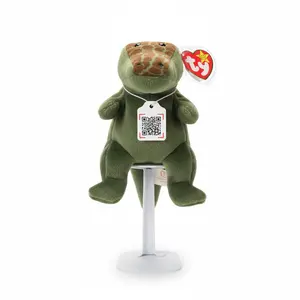 Ally The Alligator Plush Toy - Soft Green Stuffed Animal with Unique QR Code Tag for Collectors