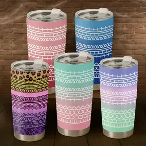 Hidden Message 20oz Stainless Steel Tumbler with Pastel Color Drinkware Gift for Coworkers Friends Sarcastic Office Humor Water Bottle Stylish Funny Coffee Mug Birthday Present