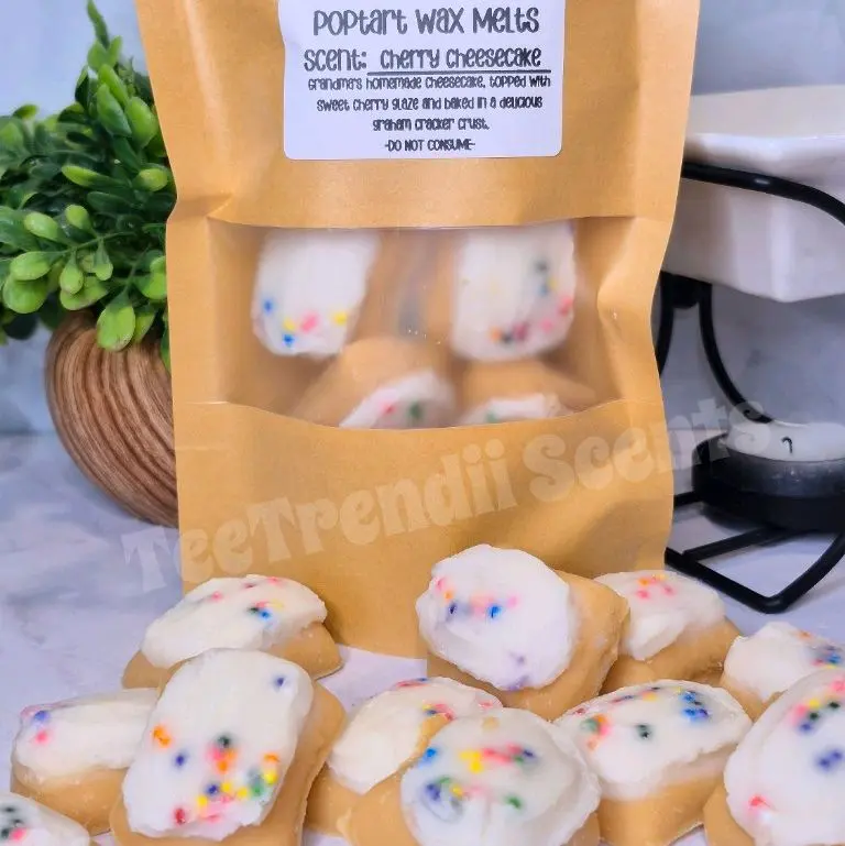 Mini Pastry Poptart Wax Melts - Candle Decor Cherry Aroma