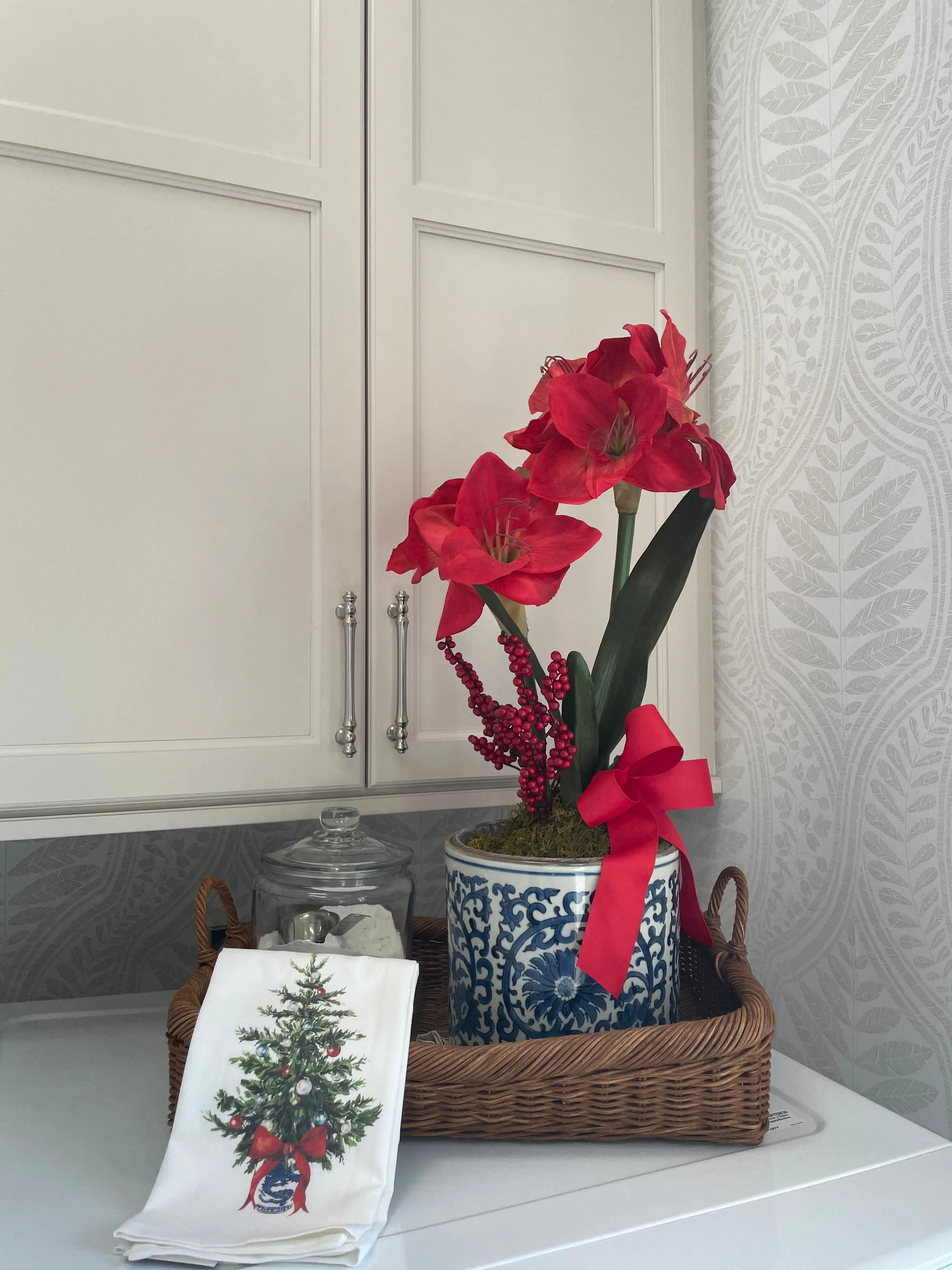 Potted Amaryllis, 26"