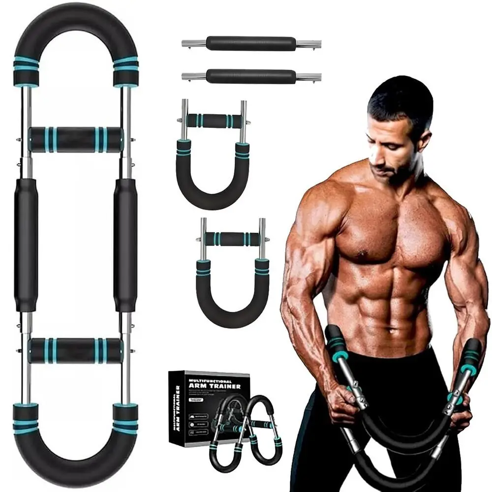 Twister Arm Strength Trainer, Adjustable Chest Workout Fitness Equipment, Arm Exercise Tool for Men Shoulders Forearms Training