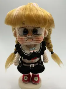 Handmade Crochet Doll - Cute for Home Decor.