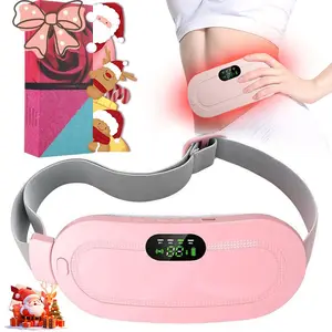 Menstrual Heating Pad Smart Uterus Warmer Belt, Adjustable Heating Temperature, Cordless Heating Pad, Electric Waist Belt, Waist Vibrating Abdominal Massager ；An ideal gift for winter, New Year, and Valentine's Day. Christmas gift