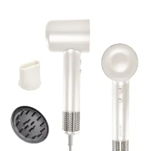 ORYEGR High Speed Hair Dryer with Diffuser -Off White – 110,000 RPM Brushless Motor, Negative Ion, Lightweight, Low Noise, Smart Temperature Control, Fast Drying for All Hair Types    tiktok shop tide away