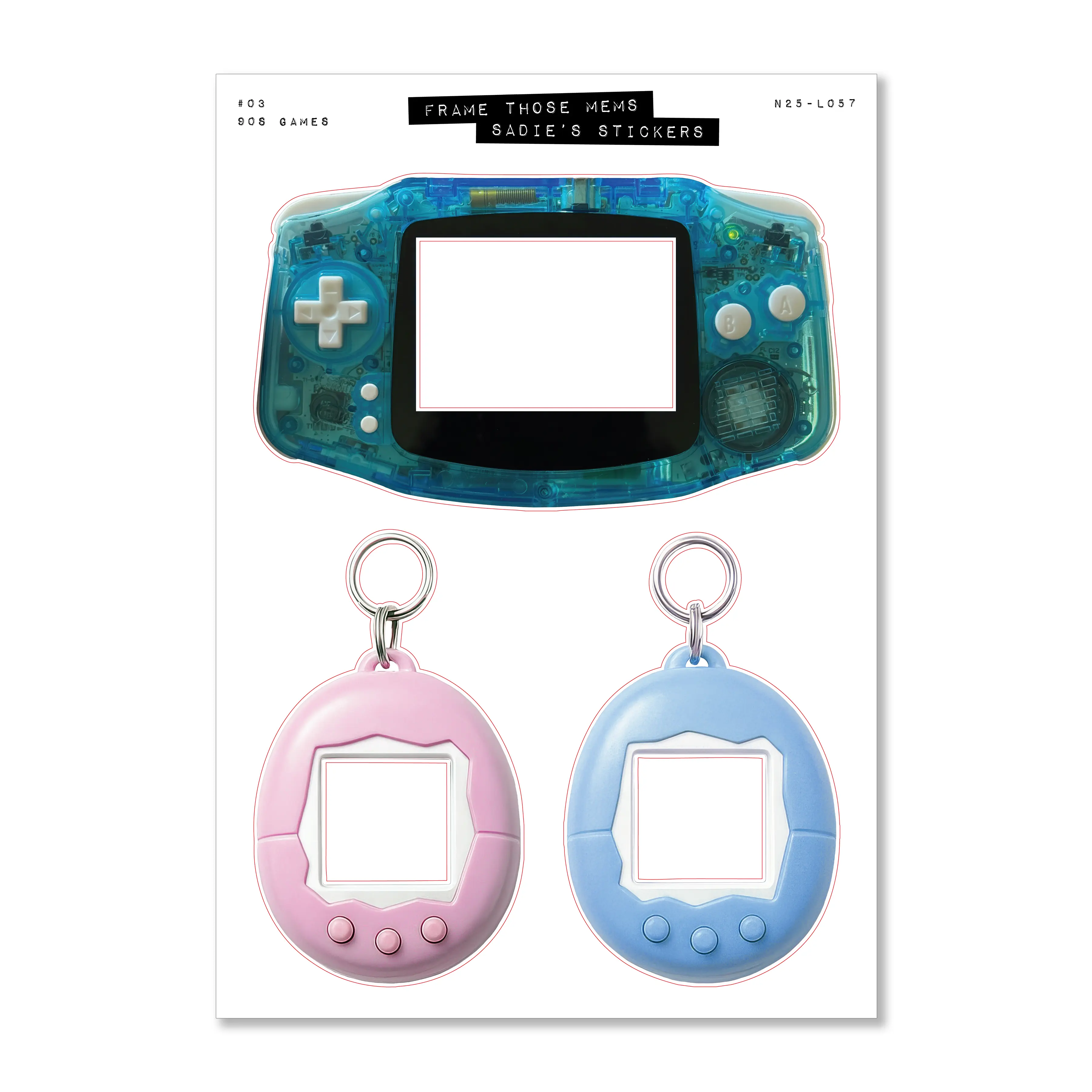 90s Games • Frame Those Mems