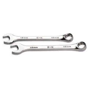 212 MAIN SK Hand Tool 88719 L.P. Wrench, 19 mm Corrosion-Resistant High-Polish Wrench Set with Extra Reach & Suregrip Box