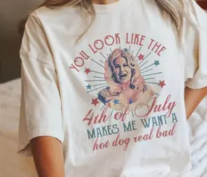 You Look Like The 4th Of July Makes Me Want A Hot Dog Real Bad Jennifer Coolidge Legally Blonde 2 Shirt Independence Day, Full Color, Menswear Top, Womenswear Top