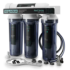 NU Aqua Reef Series 4 Stage 100GPD RODI Reverse Osmosis System