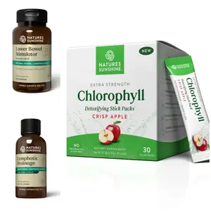 Detox Bundle: Lymphatic Drainage, Crisp Apple Chlorophyll, Lower Bowel Stimulator