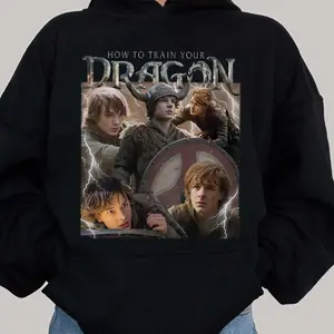 Hiccup Horrendous Haddock Shirt, Vintage Bootleg Tee, How To Train Your Dragons Movie Sweatshirt Hoodie