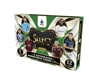 2025-26 Panini Select Serie A Trading Card Box (Hobby)