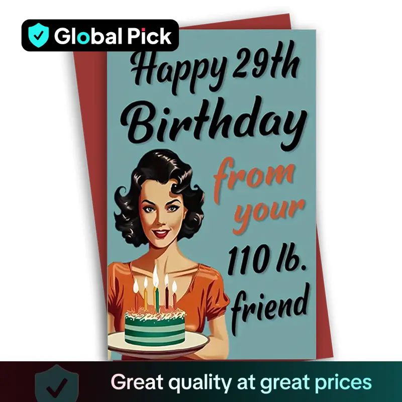 Letter Pattern Happy Birthday Card, 1 Count Funny Friend Birthday Card with Envelope, Creative Birthday Card for Gift Giving