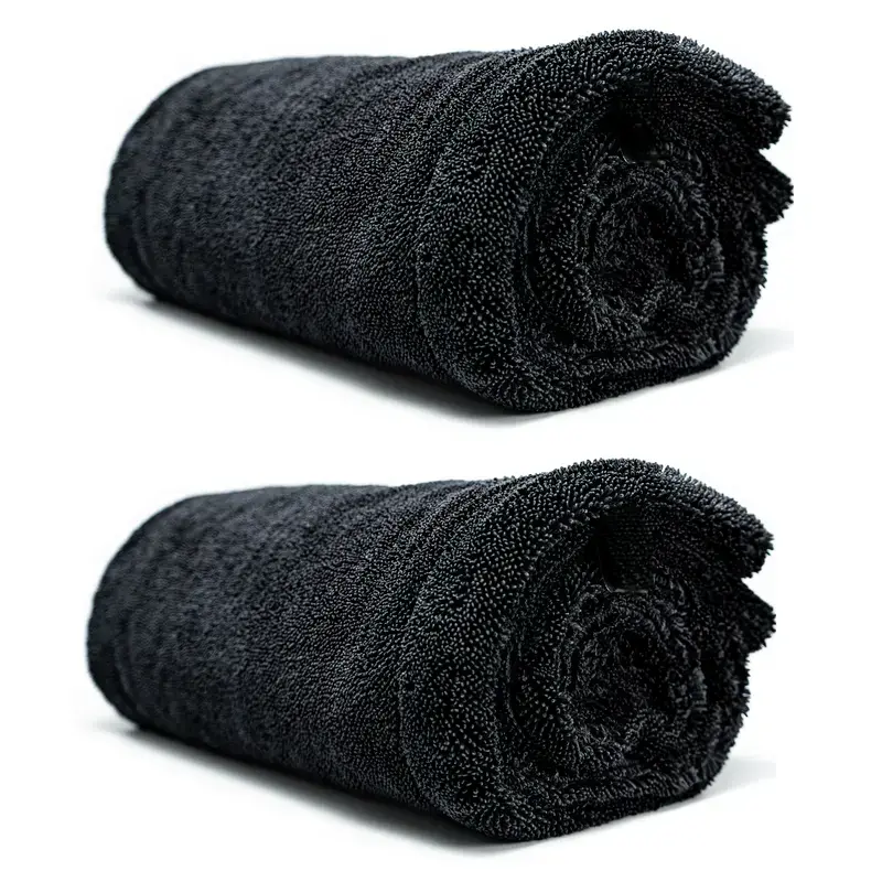 【Buy 1 get 1 free, total of 2】Ultra-Absorbent Without Leaving Water Stains And Scratches, Super Soft And Super Fiber 1300gsm Twisted Pair Ring Drying Towel - Best For Quick Drying