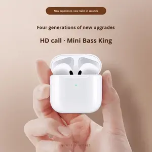 Mini Bluetooth-compatible Compatible 5.0 Wireless Earphones, Waterproof Sports Headphones, TWS HD Microphone, Touch Design, Compatible with Smartphones