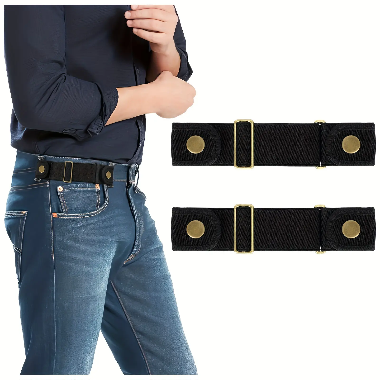 Black antique bronze button [1 piece]