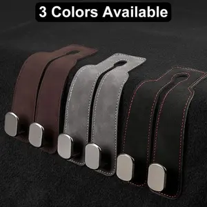 Car Headrest Seat Hook, Car Wallet and Bag Holder, Car Wallet Stand, Automotive Accessory, Durable Design, Easy Installation, Car Seat Organizer