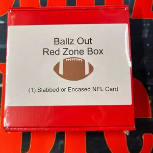 Pick Your Division Break: (1) Ballz Out Red Zone Box nfl tradingcards