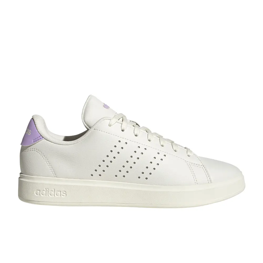 adidas Womens Advantage 2.0 Lace Up Sneakers Shoes Casual - Off White