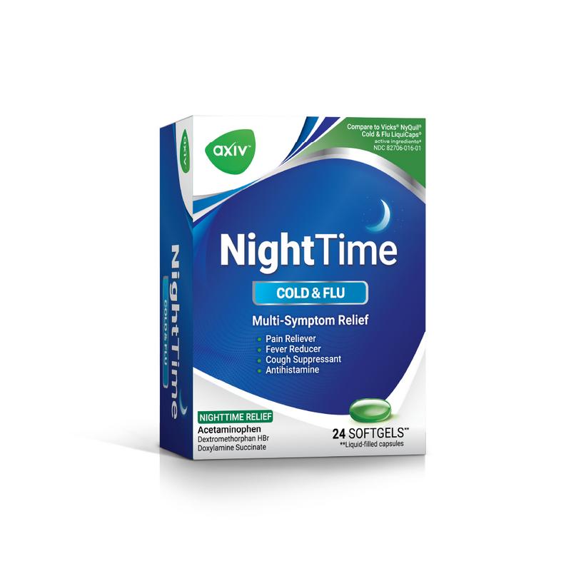 AXIV NightTime 24 Softgels