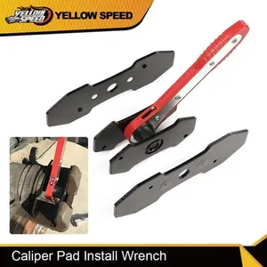 360° Ratcheting Piston Brake Spreader Wrench, Caliper Pad Press Tool for Vehicle Brake Parts 360° Ratcheting Piston Brake Spreader Wrench, Caliper Pad Press Tool for Vehicle Brake Parts