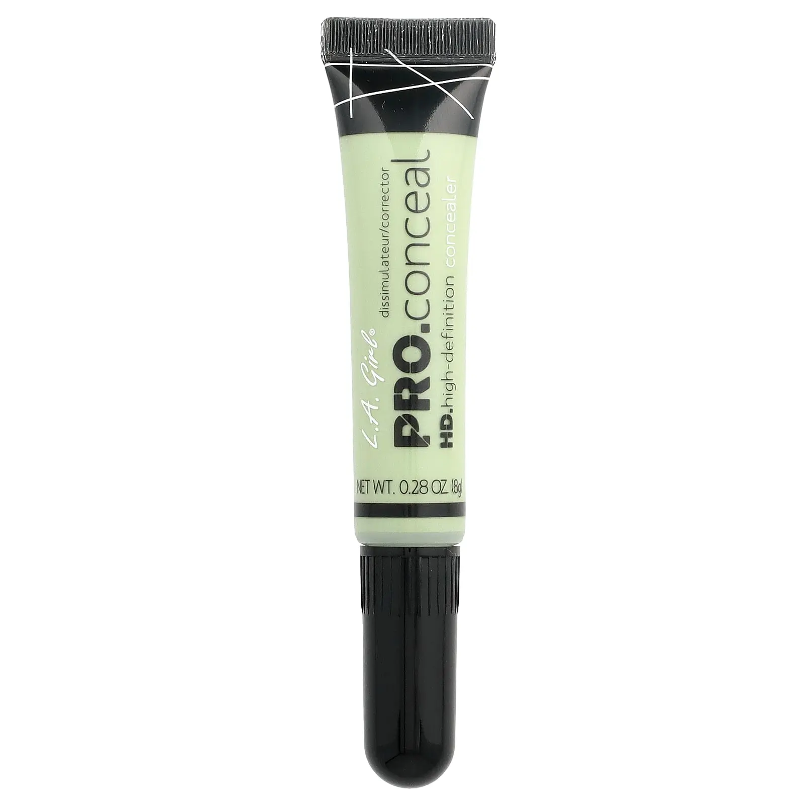 L.A. Girl Pro Conceal HD Concealer, GC992 Green Corrector, 0.28 oz (8 g) L.A. Girl Pro Conceal HD Concealer, GC992 Green Corrector, 0.28 oz (8 g)
