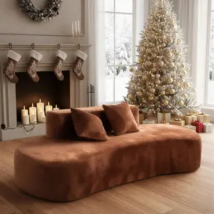 Vintage Compression Boneless floor extra-wide seat Couch with 2 FREE Pillows No Assembly Oversized Modular Cloud Sectional Chaise Plush Reclining Soft Sofa Bed Pet Friendly chic Furniture,Excellent gift for Christmas and New Year, small  space  couch