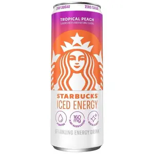 Starbucks Iced Energy Watermelon Twist 12 fl oz Can Beverage Drink Sport Sugar