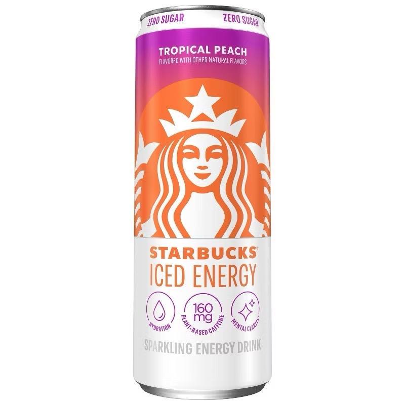 Starbucks Iced Energy Watermelon Twist 12 fl oz Can Beverage Drink Sport Sugar