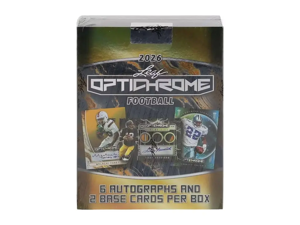 2026 Leaf Optichrome Football Hobby Trading Cards