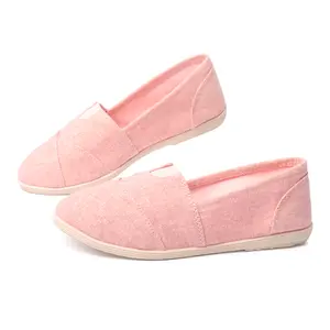 Women's Espadrilles Flats Shoes,Slip on Shoes,Breathable Casual Shoes(Lightweight and Soft) Footwear Girl Walking Shoes Mesh Comfortable Loafers Slipon