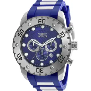 Invicta Men's 20277 Pro Diver Scuba Quartz Chronograph Blue Dial Watch